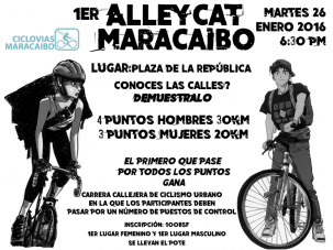 Ciclovías Maracaibo‎1er AlleyCat Maracaibo.