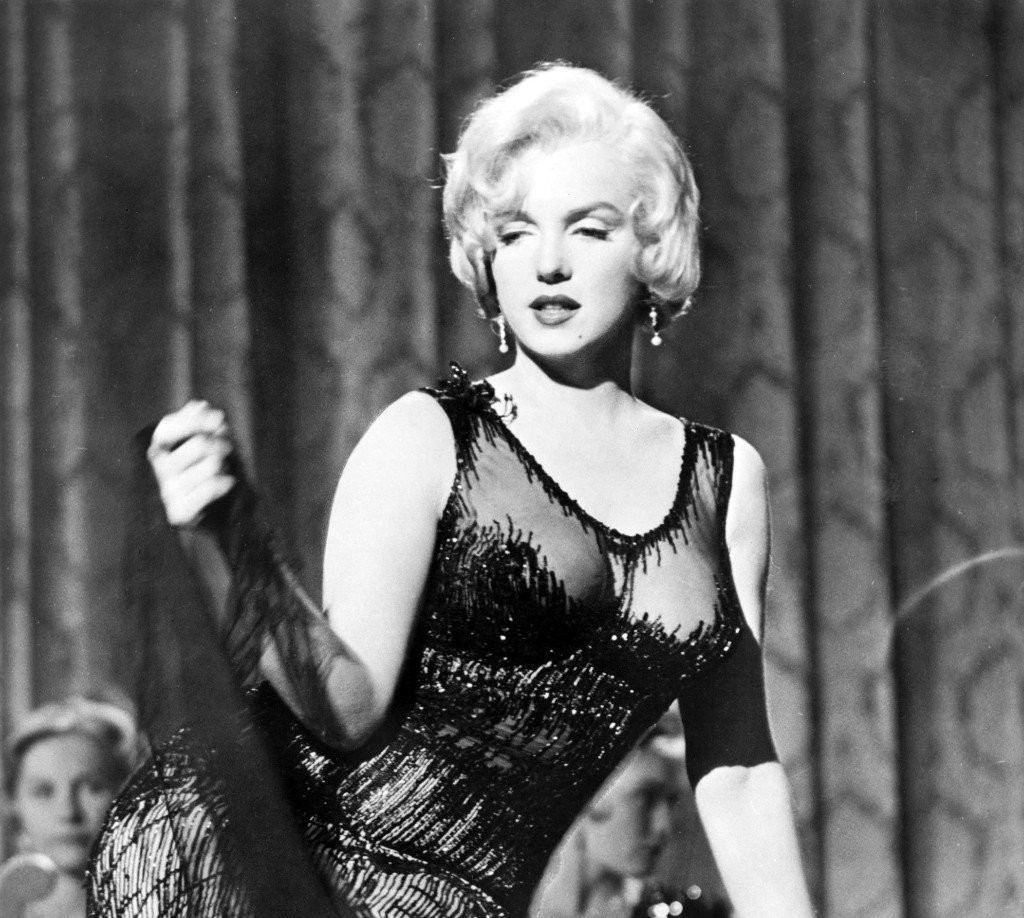Vestido de cotel negro que Marilyn Monroe lució en el largometraje “Some Like It Hot”.