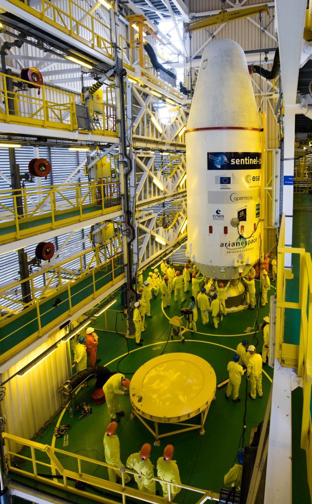 El despegue en un cohete Soyuz de este satélite está previsto para hoy a las 21:02 horas GMT.
